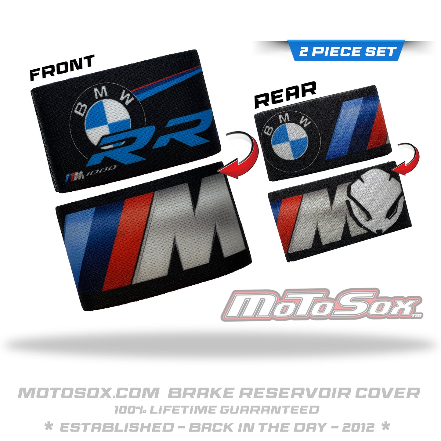 BMW M1000RR Brake reservoir Sock Front and Rear