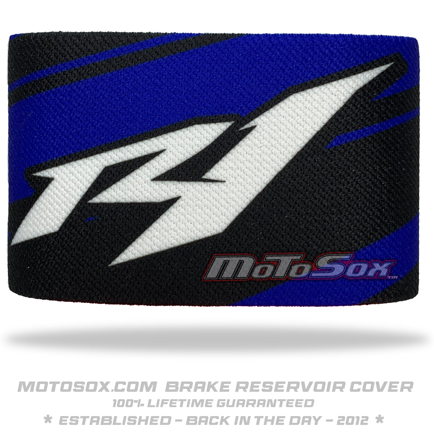 Yamaha R1 Early Front Brake Reservoir Sock Red Wrap
