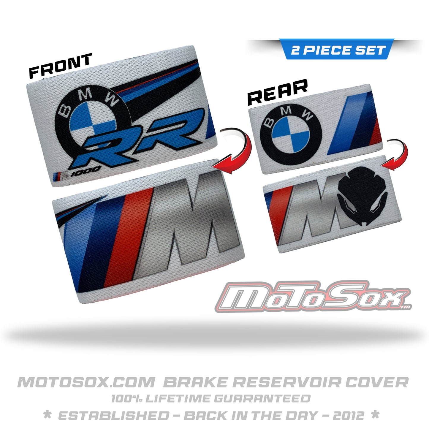 BMW M1000RR Brake reservoir Sock Front and Rear