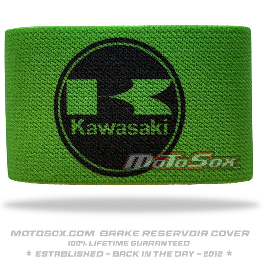 Kawasaki Brake reservoir Sock Green MotoSox